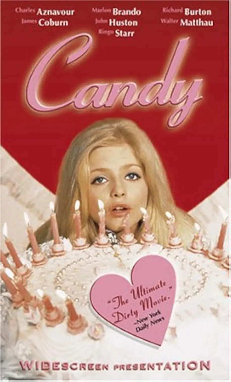 CANDY (1968) Marlon Brando - Public Domain DVD NO CASE