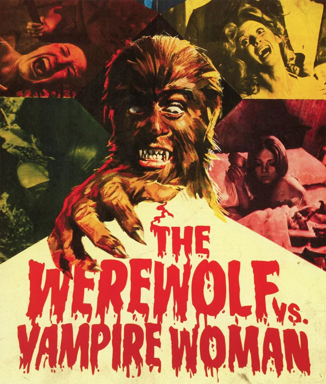 The Werewolf Versus The Vampire Woman (1971) DUBBED - Public Domain DVD NO CASE
