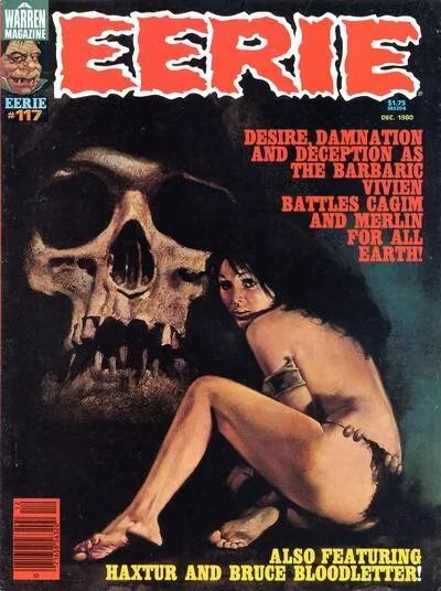 EERIE - COMPLETE ISSUE RUN 1-139 COMICS CBR Format ON USB