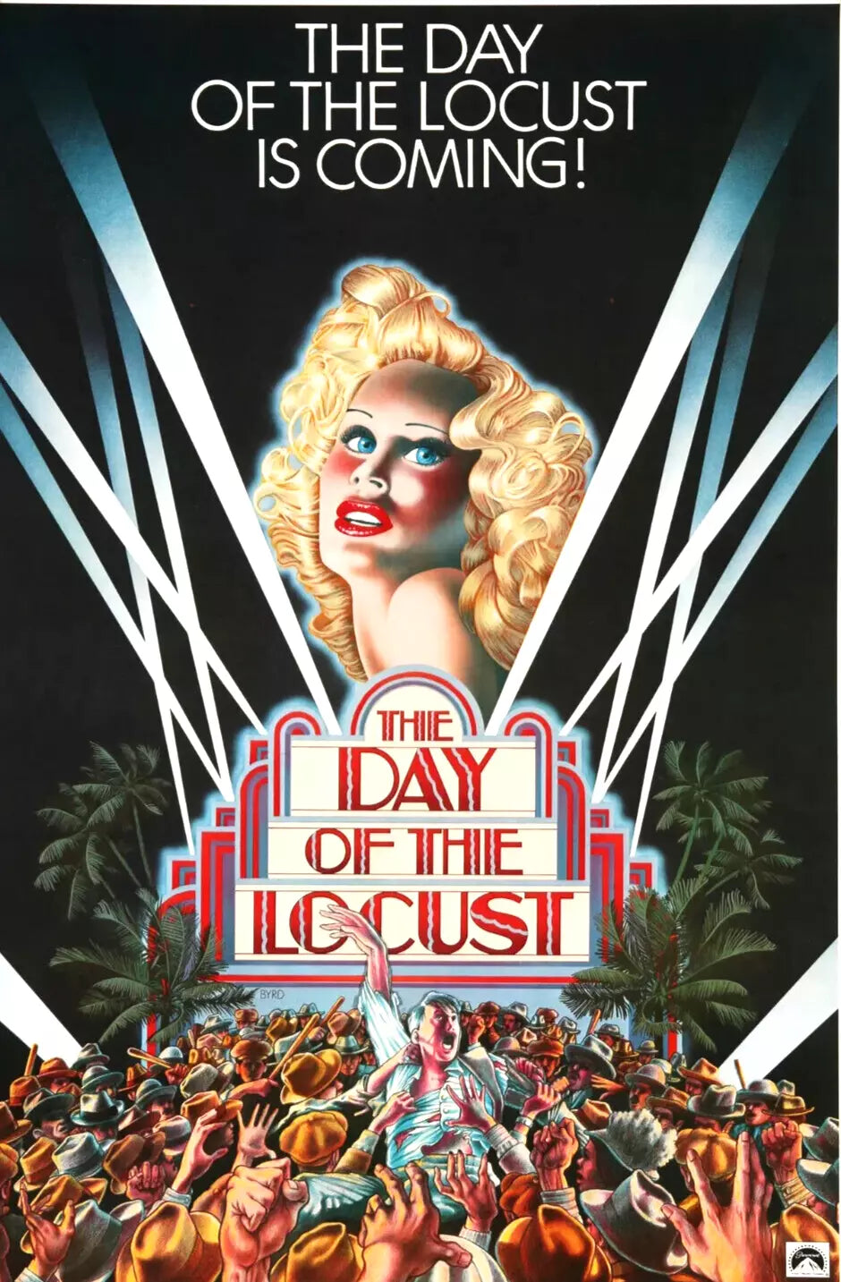 THE DAY OF THE LOCUST (1975) Donald Sutherland - Public Domain DVD NO CASE
