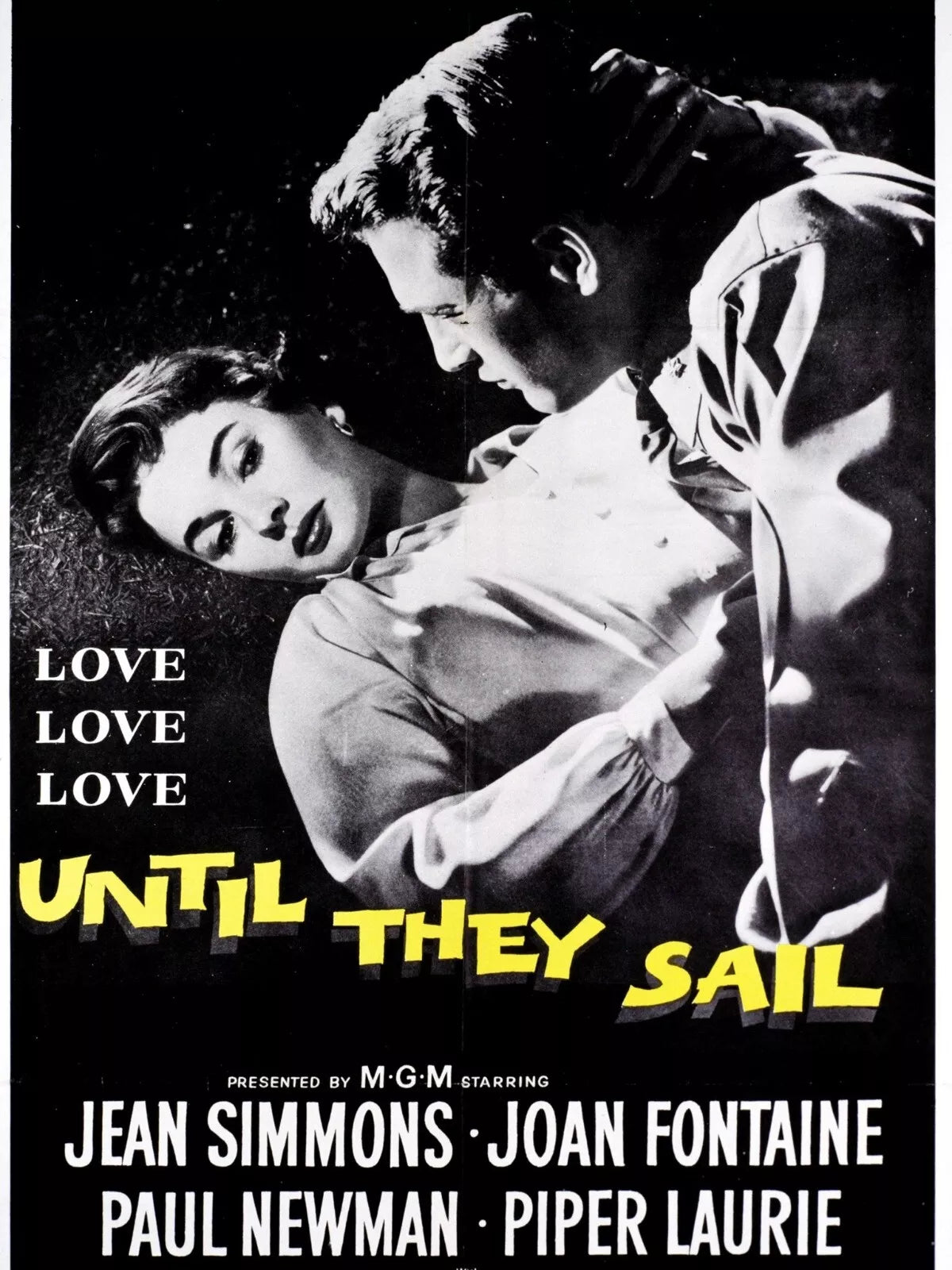 UNTIL THEY SAIL (1957) Charles Drake, Piper Laurie - Public Domain DVD NO CASE