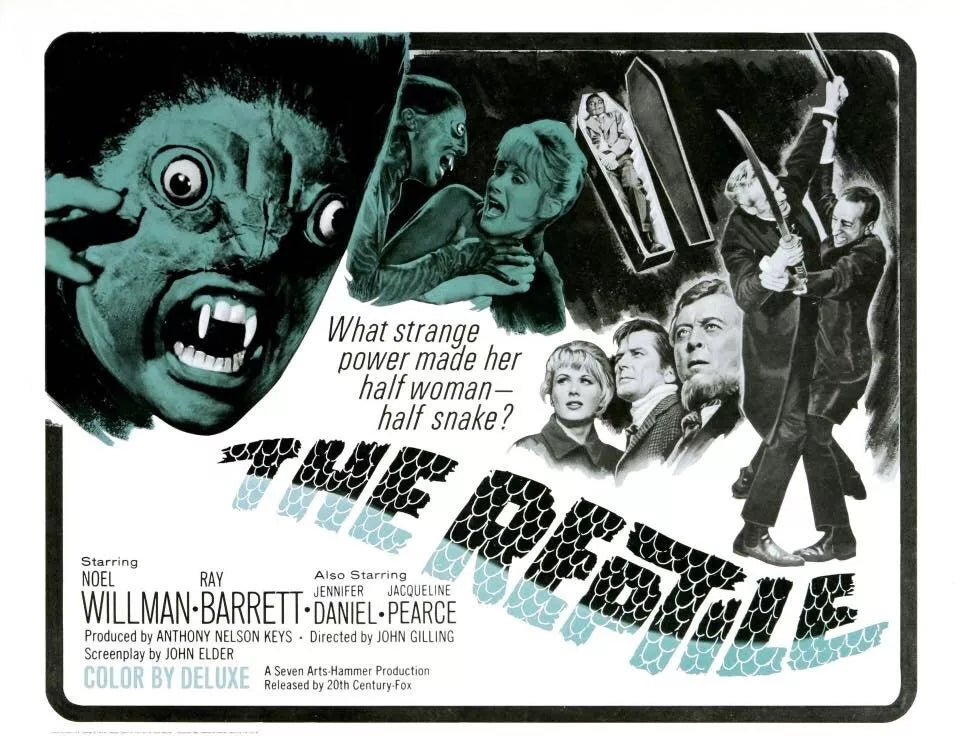 THE REPTILE (1966) Ray Barrett, Noel Willman - Public Domain DVD NO CASE