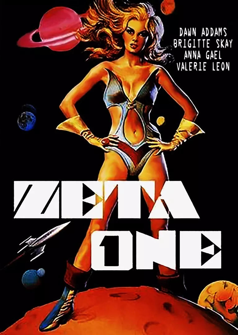 ZETA ONE (1969) James Robertson Justice,Charles Hawtrey,Dawn Addams - Public Domain DVD NO CASE