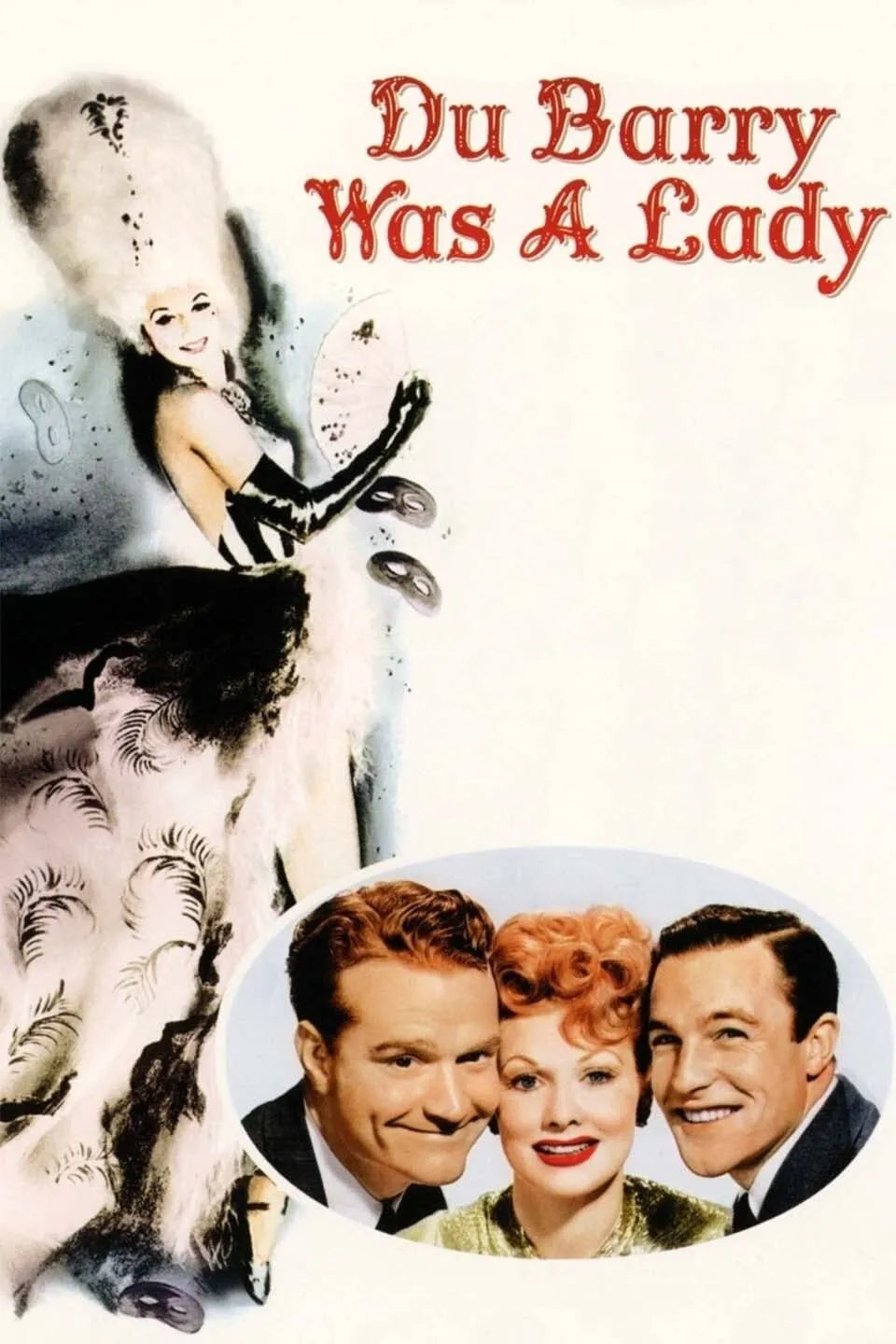 DU BARRY WAS A LADY (1943) - DVD - LUCILLE BALL - Public Domain DVD NO CASE