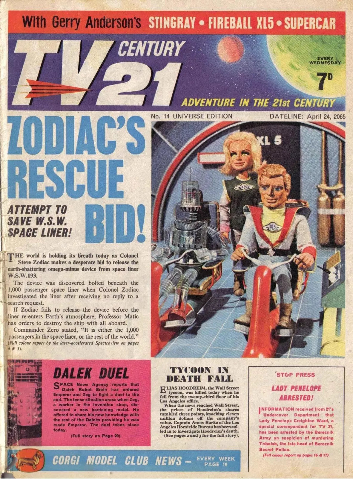 TV21 AND JOE 90 COMICS - 364 FILES - 3.87 GB OF CBR FILES ON DVDROM - FREE POST