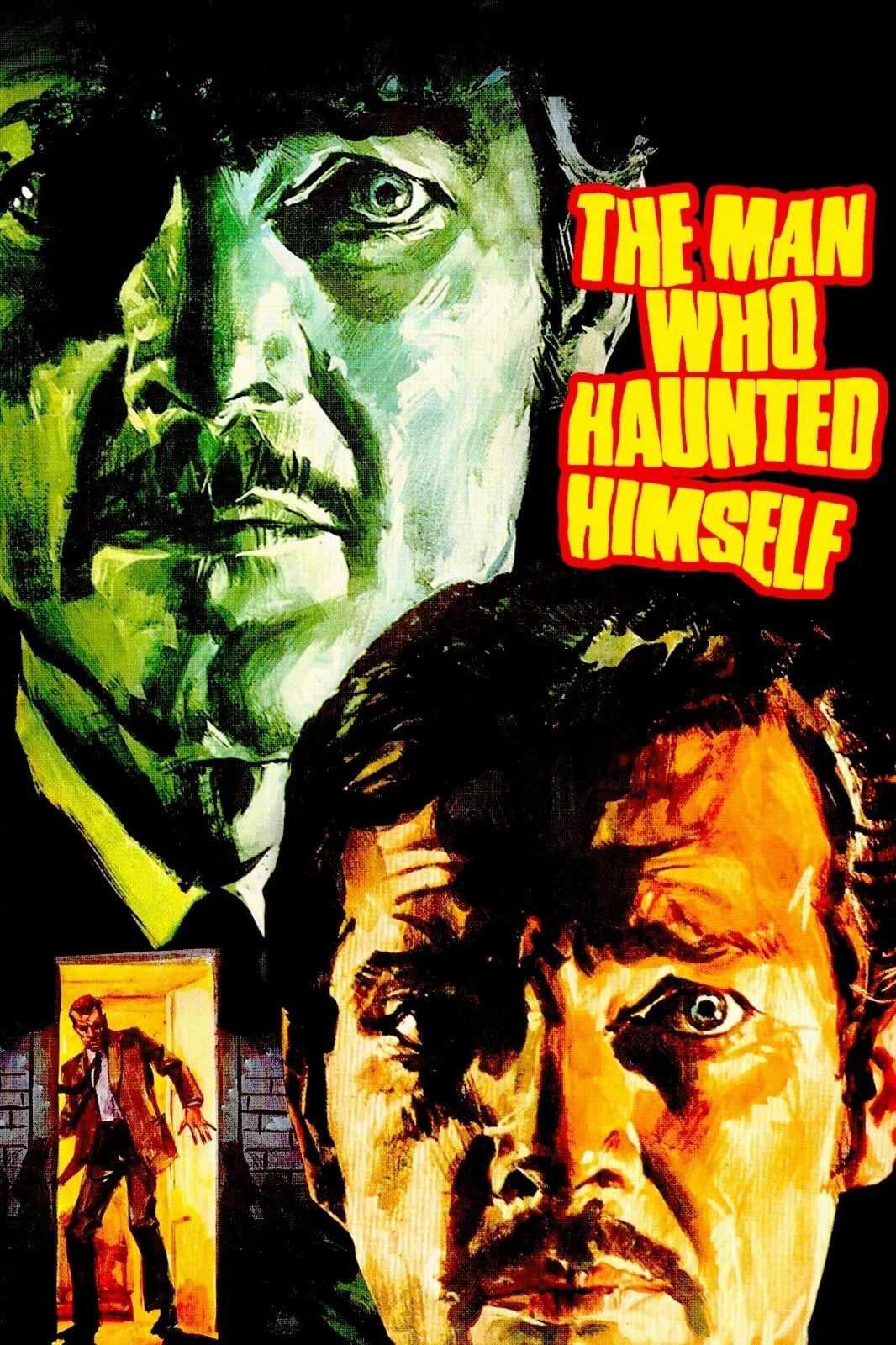 THE MAN WHO HAUNTED HIMSELF (1970) Roger Moore - Public Domain DVD NO CASE