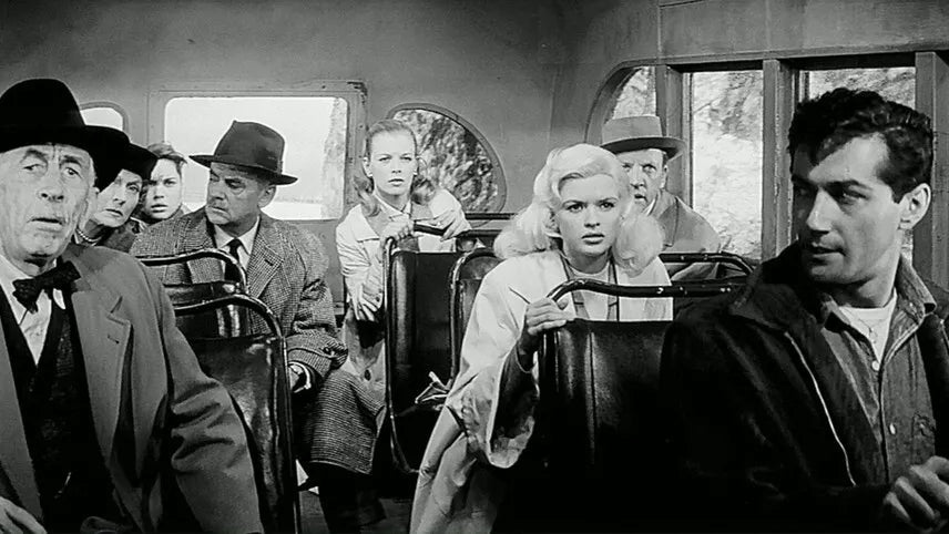The Wayward Bus (1957) Jayne Mansfield, Public Domain DVD NO CASE
