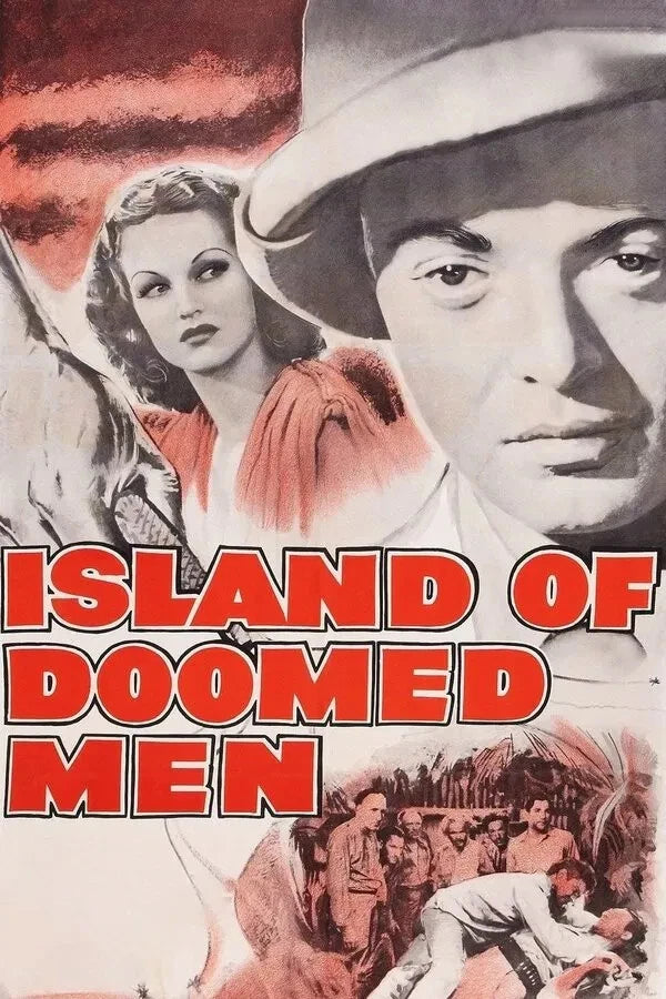 ISLAND OF DOOMED MEN (1940) Peter Lorre,Rochelle HudsonRobert Wilcox,Don Beddoe - Public Domain DVD NO CASE RARE !