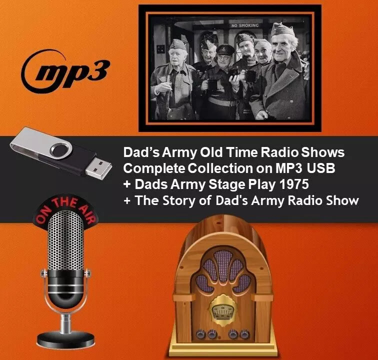 Dad's Army Old Time Radio Shows The Complete Collection MP3 USB