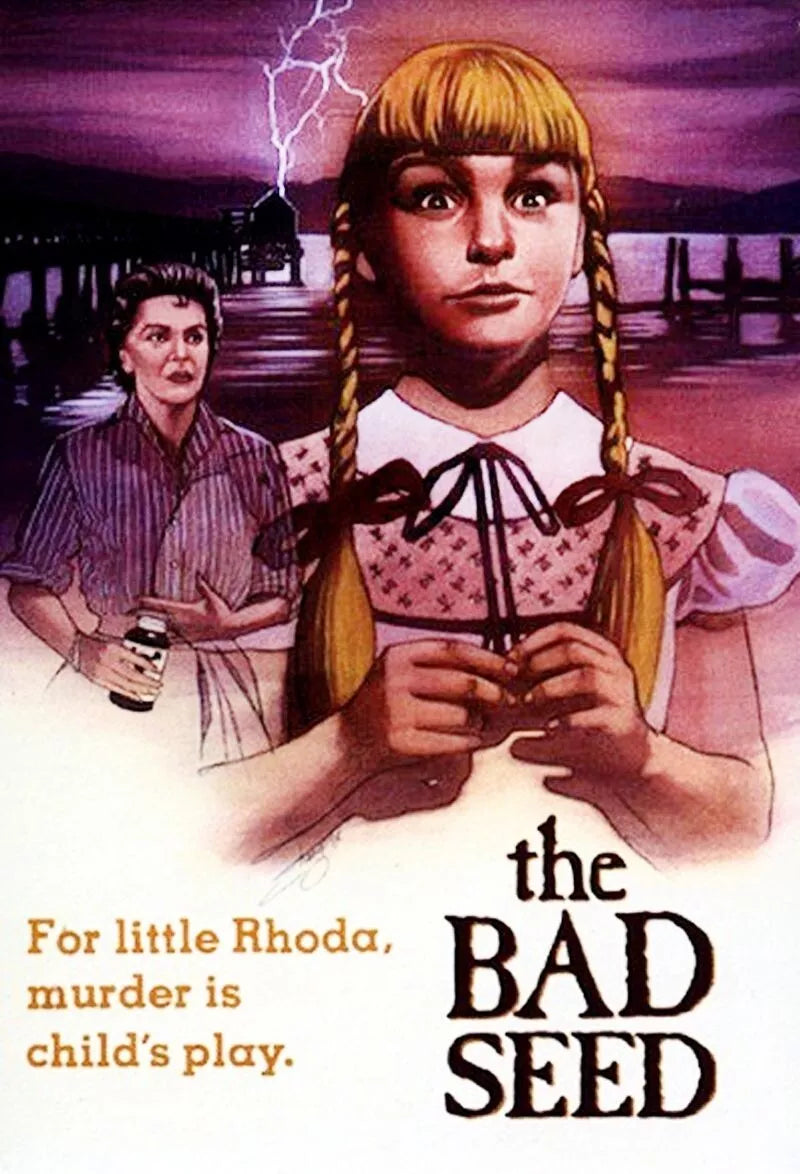 THE BAD SEED (1956) Patty Mccormack, Henry Jones - Public Domain DVD NO CASE