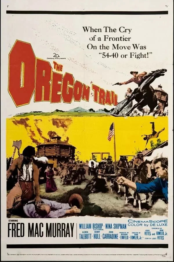 THE OREGON TRAIL (1959) Gloria Talbott, Nina Shipman - Public Domain DVD NO CASE
