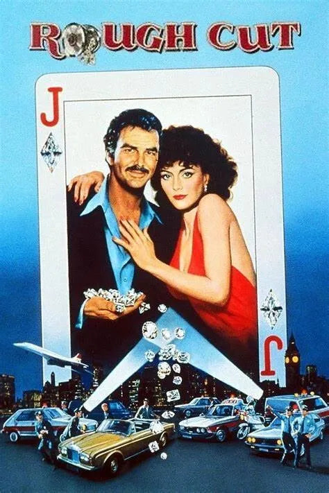 ROUGH CUT (1980) BURT REYNOLDS - Public Domain DVD NO CASE