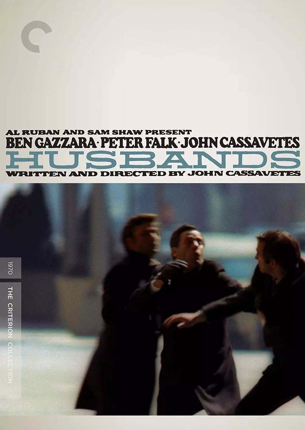 HUSBANDS (1970) Ben Gazzara,Peter Falk,John Cassavetes - Public Domain DVD NO CASE RARE !