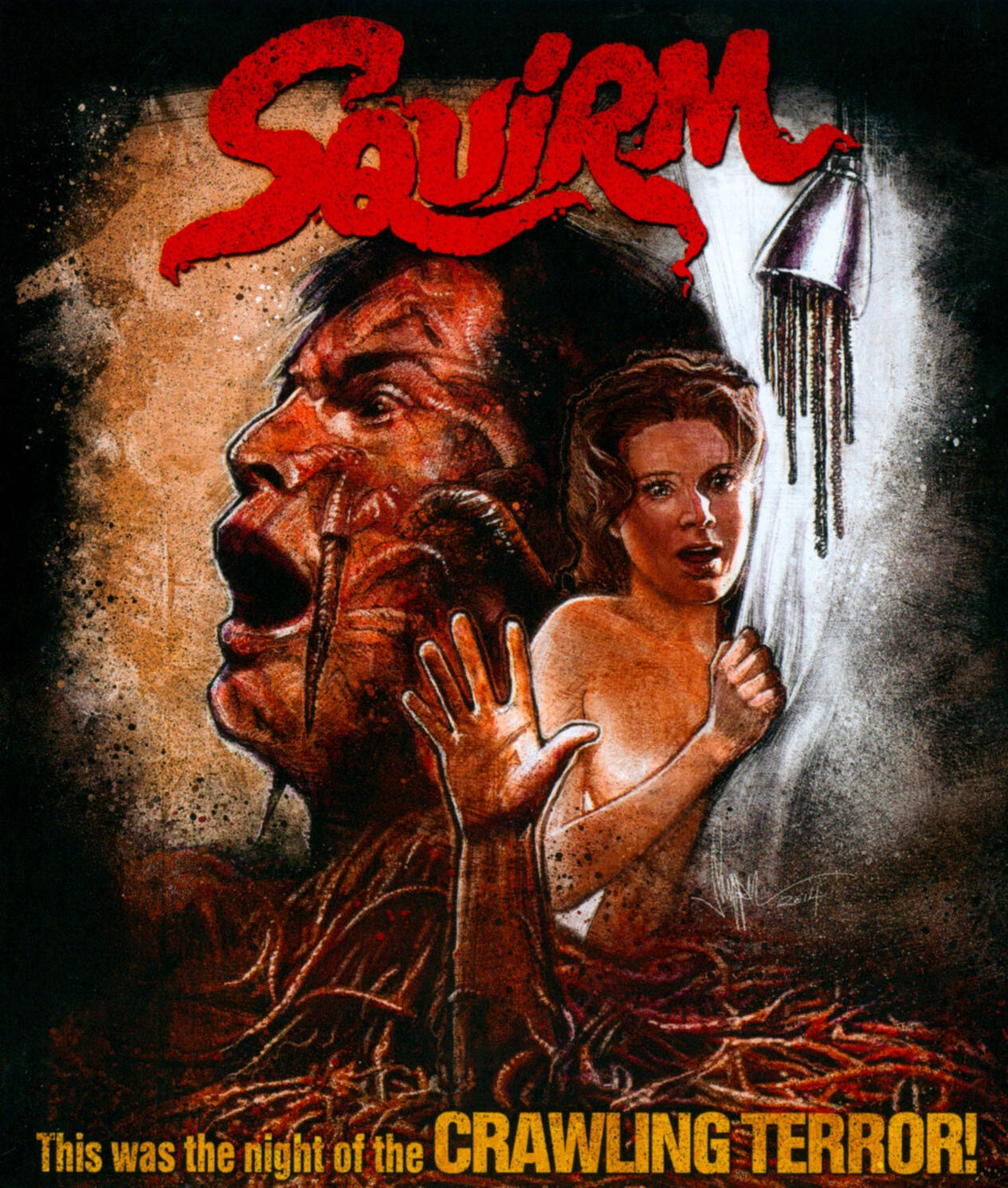 SQUIRM (1976) Don Scardino,Patricia Pearcy,R. A. Dow,Fran Higgins,Peter MacLean,Jean Sullivan - PUBLIC DOMAIN DVD ONLY NO CASE
