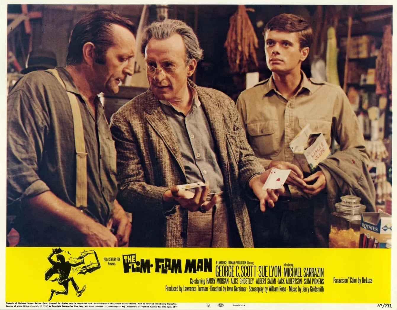 THE FLIM FLAN MAN (1967) George C Scott - Public Domain DVD NO CASE
