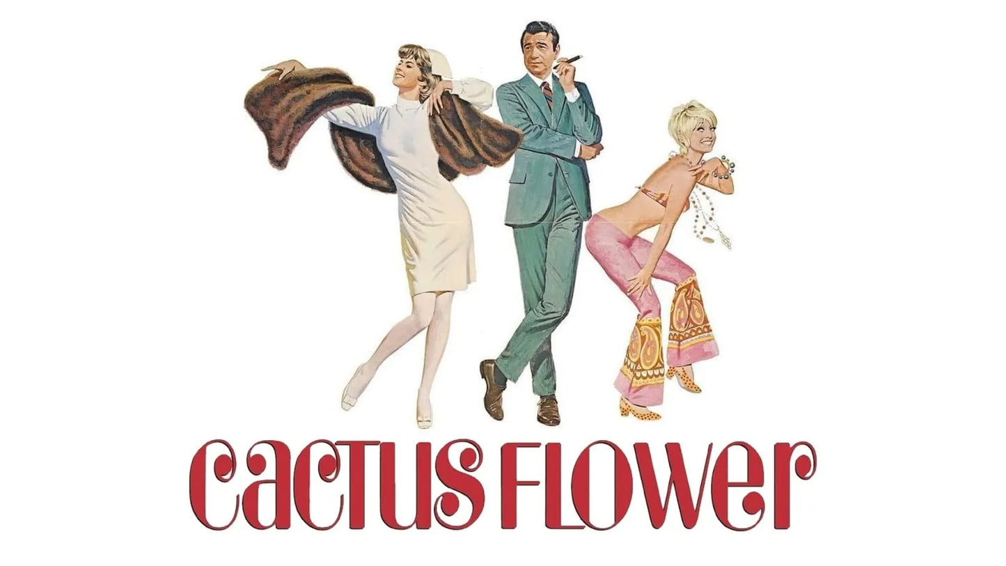 CACTUS FLOWER (1969) GOLDIE HAWN-INGRID BERGMAN - Public Domain DVD NO CASE