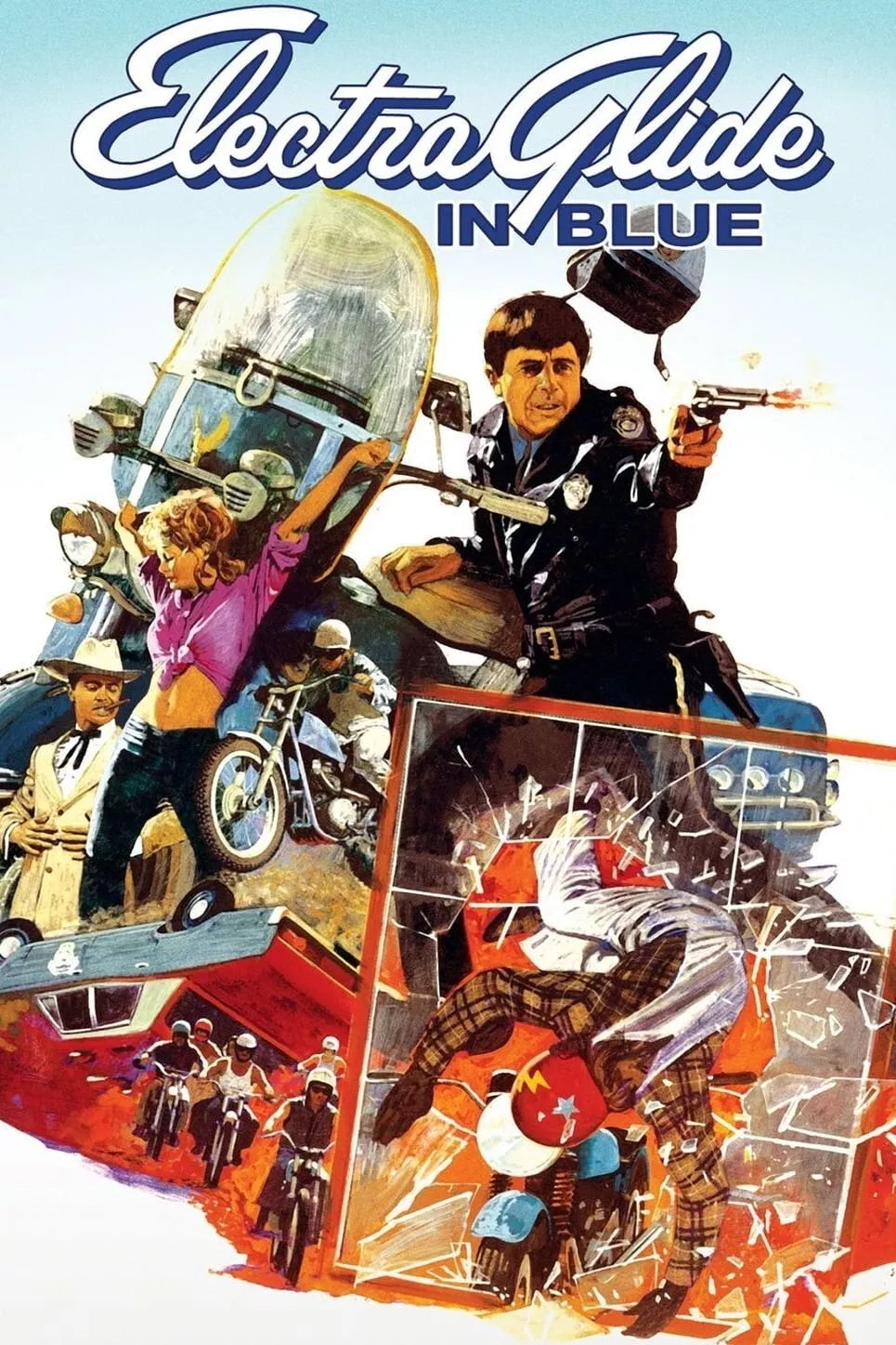 ELECTRA GLIDE IN BLUE (1973) Robert Blake - Public Domain DVD NO CASE