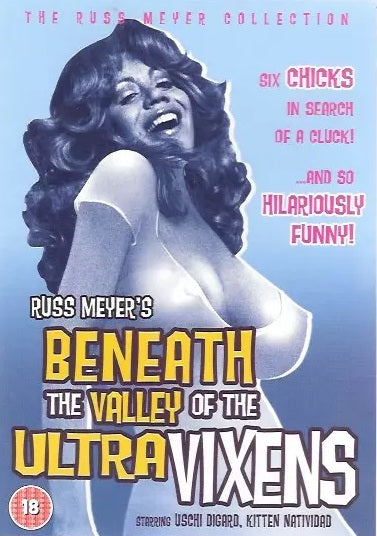 BENEATH THE VALLEY OF THE ULTRA VIXENS (1979) Francesca "Kitten" Natividad,Sharon Hill - Public Domain DVD NO CASE