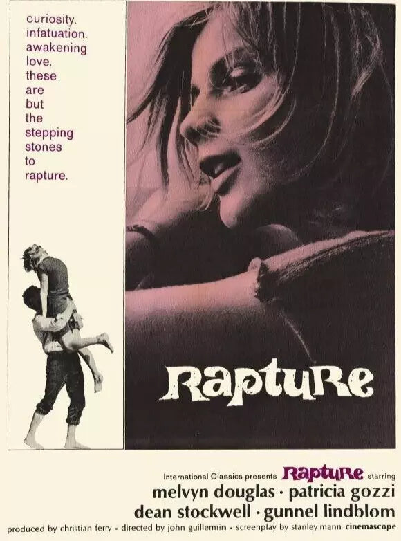 RAPTURE (1965) Leslie Sands, Melvyn Douglas - Public Domain DVD NO CASE