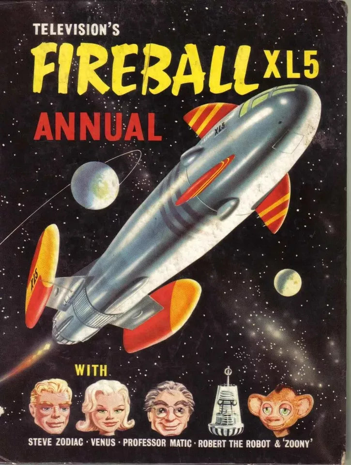 GERRY ANDERSON - RETRO COMICS & ANNUAL COLLECTION ON CBZ & PDF Format ON DVDROM