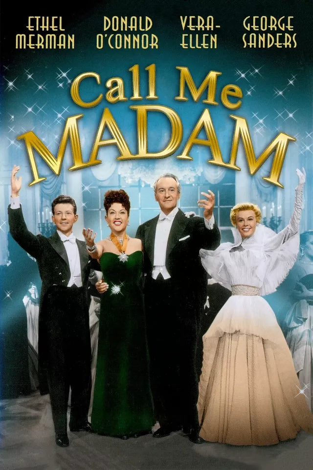 CALL ME MADAM (1953) Ethel Merman, - Public Domain DVD NO CASE