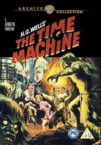 The Time Machine - (1960) Sebastian Cabot, Alan Young, Rod Taylor, Yvette Mimieux - Public Domain Movie DVD NO CASE