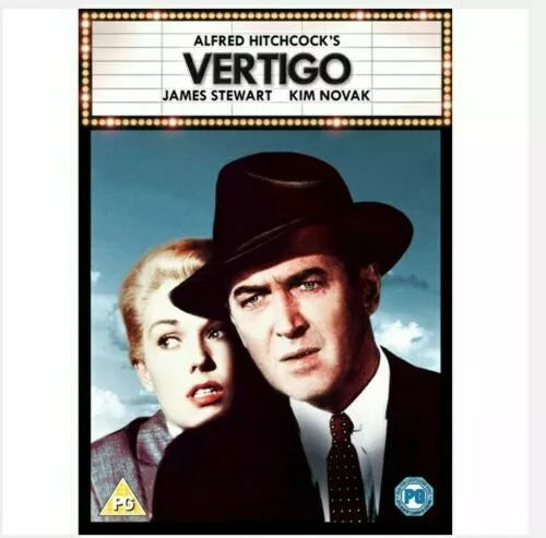 VERTIGO - ALFRED HITCHCOCK - DVD**NEW SEALED** FREE POST !