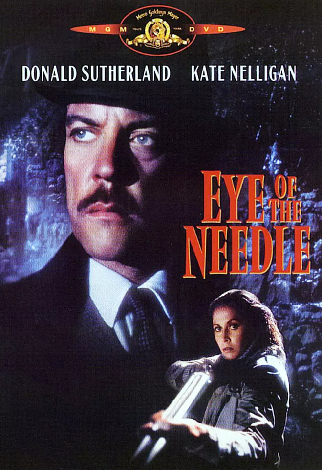 EYE OF THE NEEDLE (1981) Donald Sutherland,Kate Nelligan,Ian Bannen,Christopher Cazenove - Public Domain DVD NO CASE