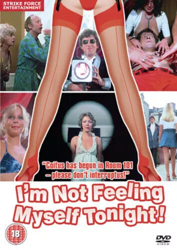 I'M NOT FEELING MYSELF TONIGHT (1976) Brian Murphy,Barry Andrews,James Booth,Sally Faulkner - Public Domain DVD NO CASE
