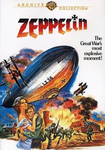 ZEPPELIN (1971) Michael York,Elke Sommer,Peter Carsten - Public Domain DVD NO CASE