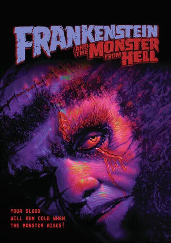 Frankenstein and the Monster from Hell 1974 DVD, Public Domain DVD NO CASE