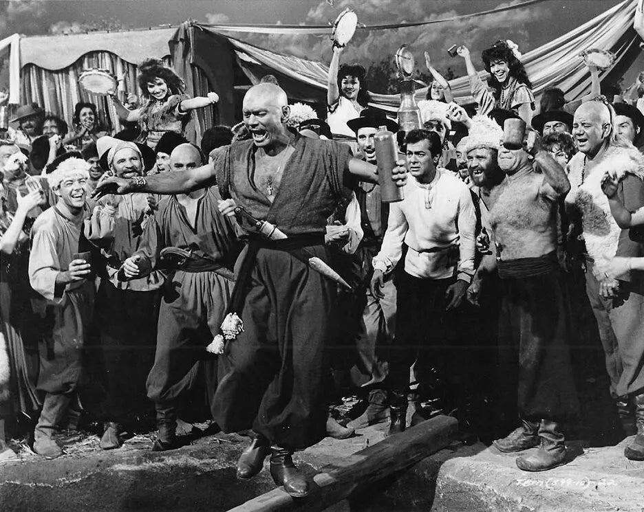 TARAS BULBA (1962) - DVD - Tony Curtis, Yul Brynner - Public Domain DVD NO CASE
