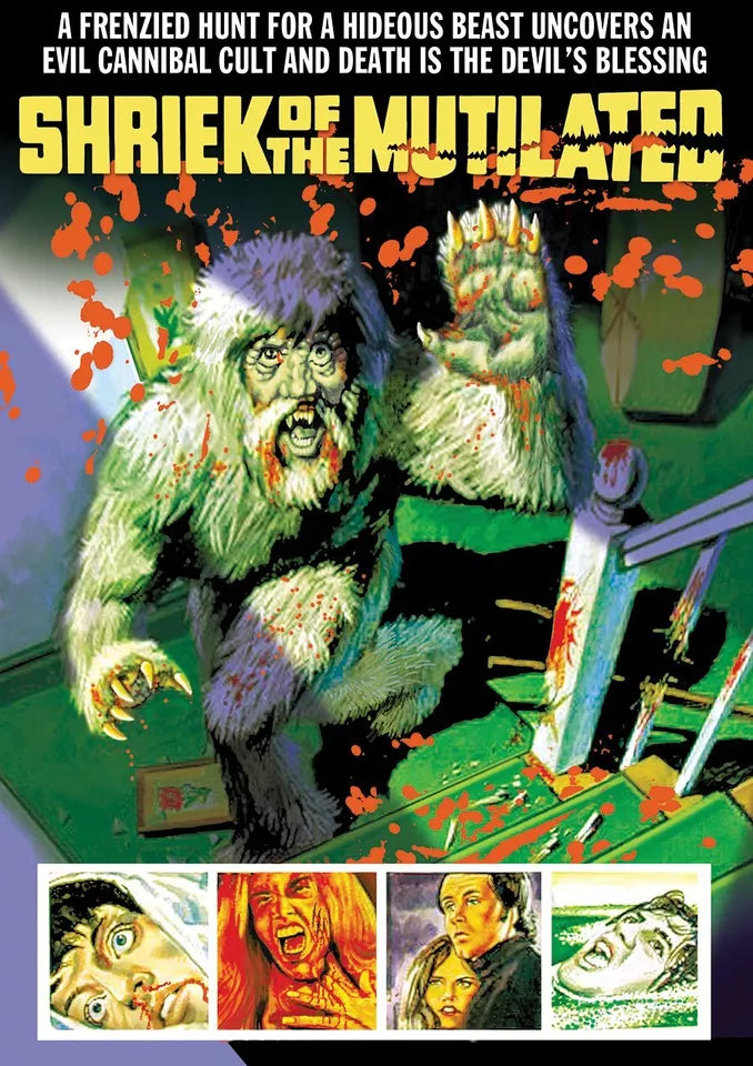 Shriek Of The Mutilated (1974) Jennifer Stock - Public Domain DVD NO CASE