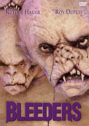 HEMOGLOBIN aka BLEEDERS (1997) Rutger Hauer, Public Domain DVD NO CASE