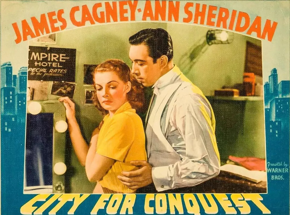 CITY FOR CONQUEST (1940) James Cagney - Public Domain DVD NO CASE