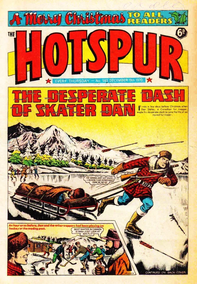 HOTSPUR COMICS - 631 FILES - 8.59 GB OF CBR FILES ON DVD - FREE POST
