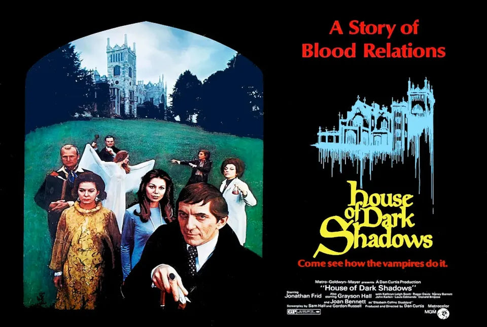 HOUSE OF DARK SHADOWS (1970) Jonathan Frid - Public Domain Movie DVD NO CASE