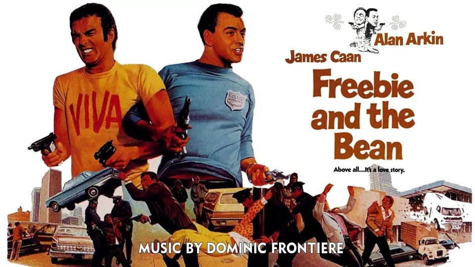 FREEBIE AND THE BEAN (1974) James Caan - Public Domain Movie DVD NO CASE