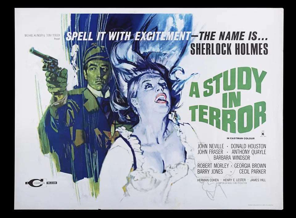 A STUDY IN TERROR (1965) Barbara Windsor - Public Domain Movie DVD NO CASE
