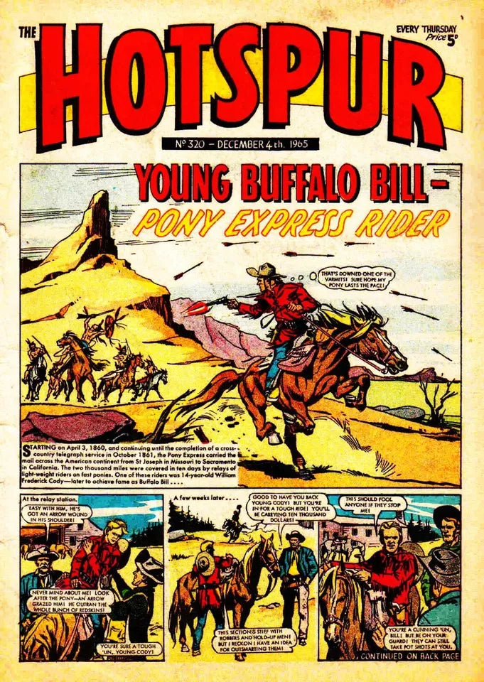 HOTSPUR COMICS - 631 FILES - 8.59 GB OF CBR FILES ON DVD - FREE POST