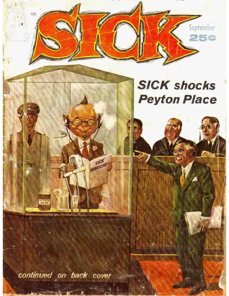 SICK MAGAZINE & Other Comics On USB (CBR FORMAT)with Comic Reader