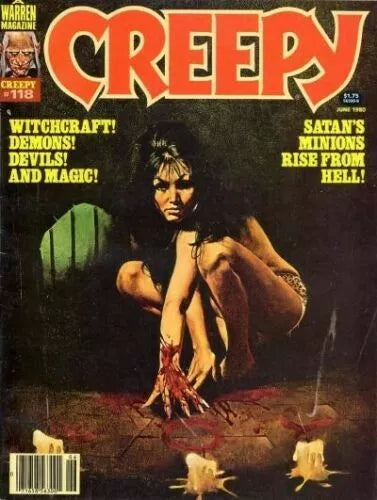 CREEPY - COMPLETE ISSUE RUN 1-146 PLUS 5 ANNUALS COMICS CBR Format ON USB (Copy)