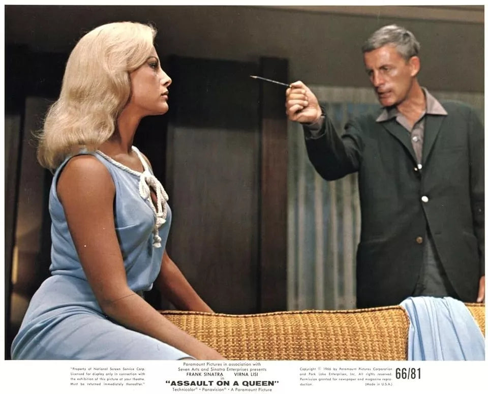 ASSAULT ON A QUEEN (1966) Frank Sinatra - Public Domain DVD NO CASE