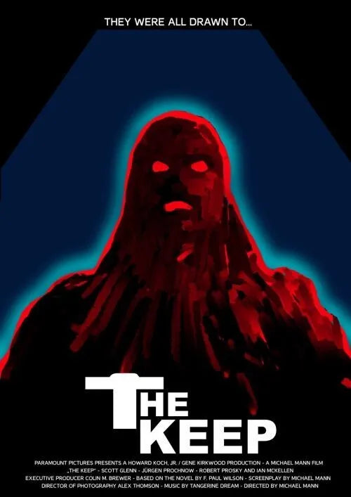 THE KEEP (1983) DVD - Scott Glen, Gabriel Byrne - Public Domain Movie DVD NO CASE