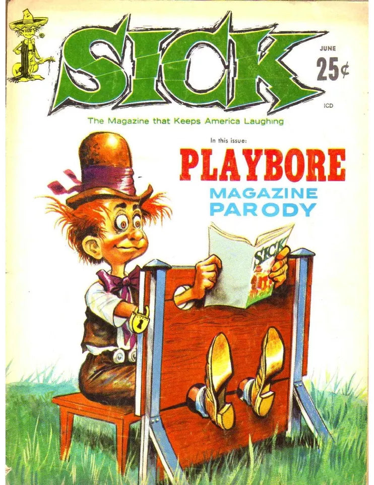 SICK MAGAZINE & Other Comics On USB (CBR FORMAT)with Comic Reader