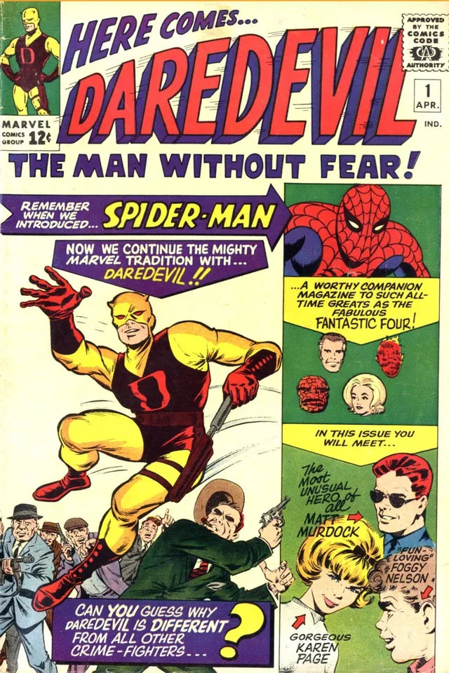 DAREDEVIL - MASSIVE COLLECTION OF 513 COMICS ON CBR Format ON DVDROM