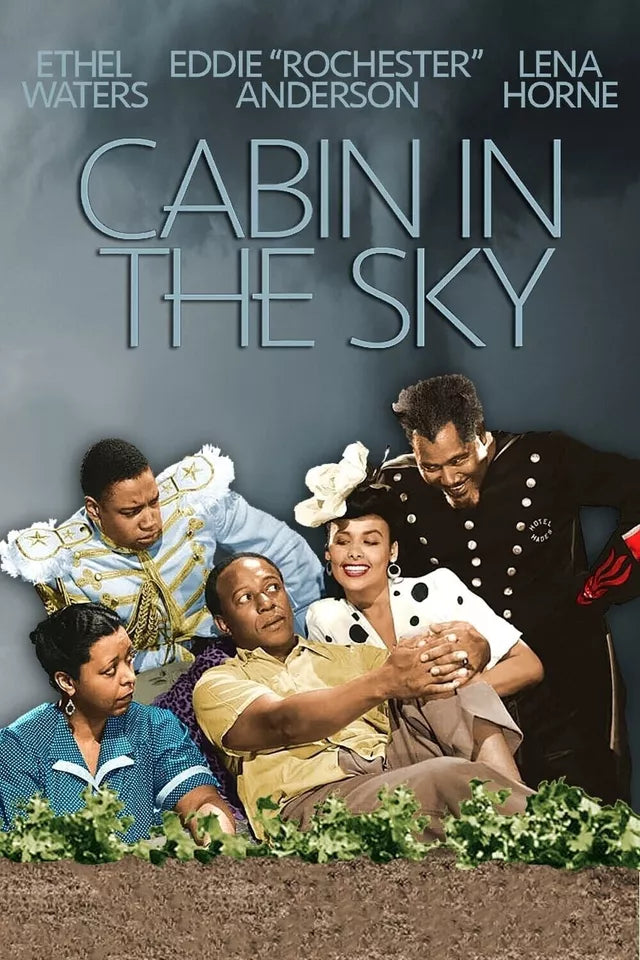 CABIN IN THE SKY (1943) Ethel Waters , DVD - Public Domain DVD NO CASE