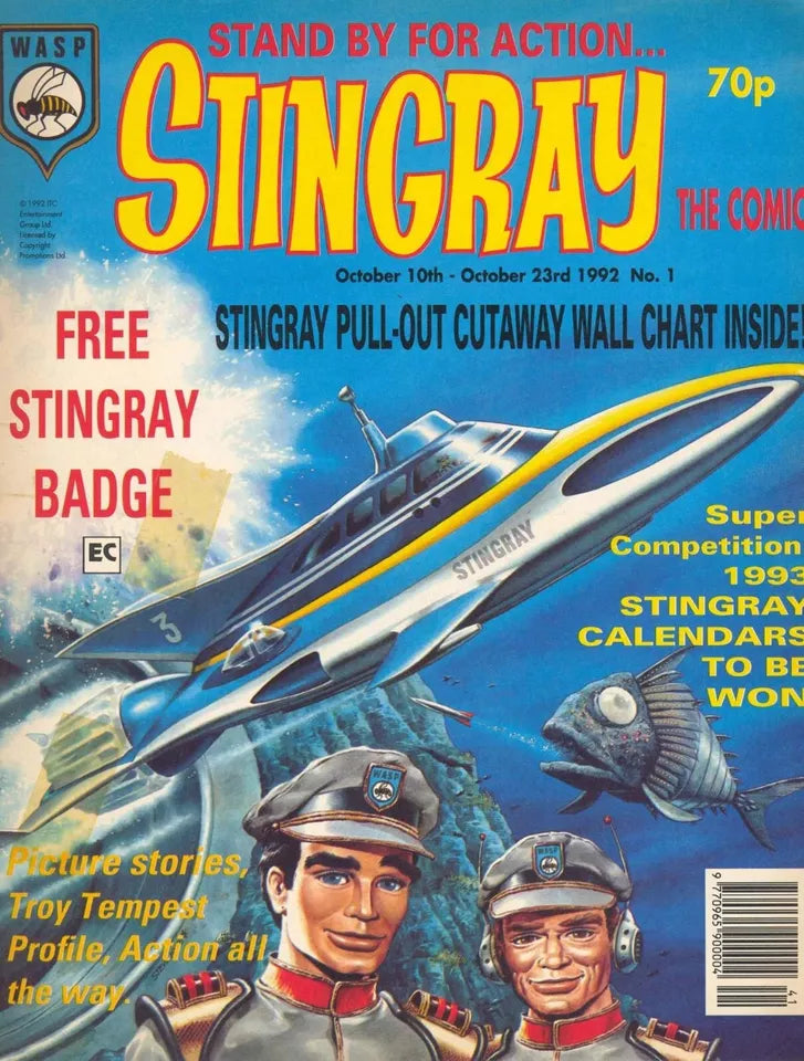 GERRY ANDERSON - RETRO COMICS & ANNUAL COLLECTION ON CBZ & PDF Format ON DVDROM