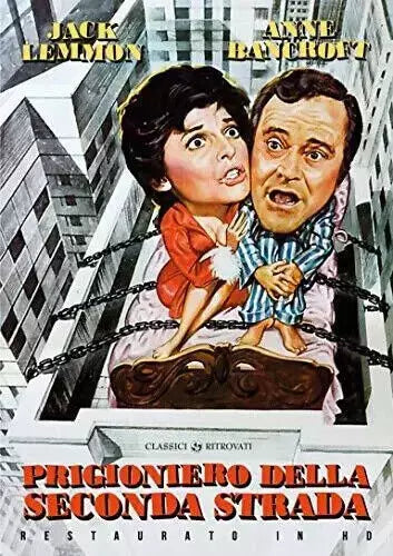 THE PRISONER OF SECOND AVENUE (1975) Jack Lemmon - Public Domain DVD NO CASE