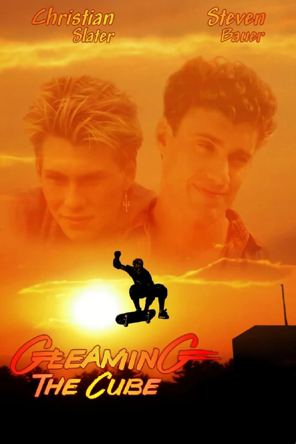 GLEAMING THE CUBE - Starring - Christian Slater, Steven Bauer - PUBLIC DOMAIN DVD ONLY NO CASE